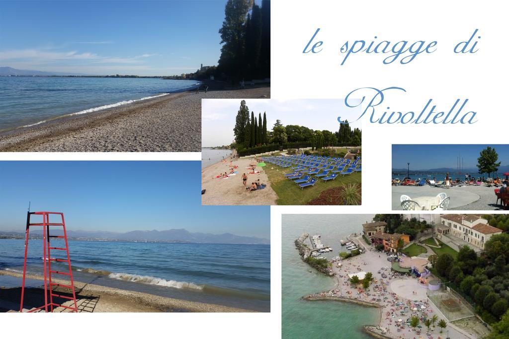 Luminoso Trilocale Con Piscina E Giardino Privato Daire Desenzano del Garda Dış mekan fotoğraf